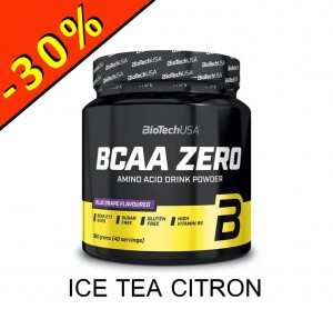 BIOTECHUSA BCAA ZERO ice tea citron 700gr