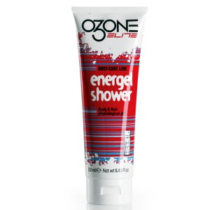 OZONE ELITE gel douche sport energel shower 250ml savon et shampooing
