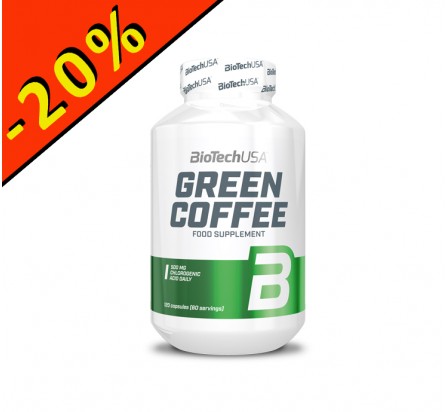 BIOTECHUSA GREEN COFFEE 120 gélules