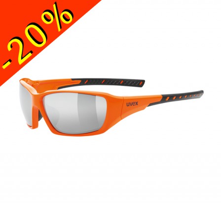 UVEX SPORTSTYLE 219 lunettes VTT orange écran litemirror 
