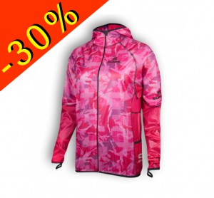 SURAL KILIMANJARO III veste running coupe vent-imperméable rose