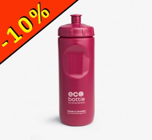 BIDON SMARTSHAKE ECO BOTTLE 500 SQUEEZE deep rose