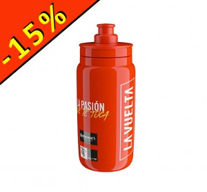 ELITE FLY VUELTA CONTINENTAL ROUGE 2021 bidon 550ml