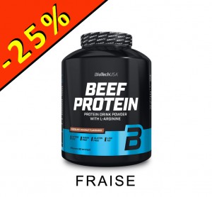 BIOTECHUSA BEEF PROTEIN fraise 1816gr