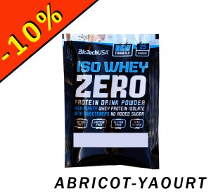BIOTECHUSA ISO WHEY ZERO yaourt-abricot 25gr