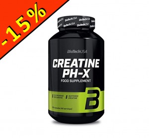 BIOTECHUSA CREATINE PH-X 90 gélules