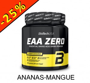 BIOTECHUSA EAA ZERO ananas-mangue 350gr