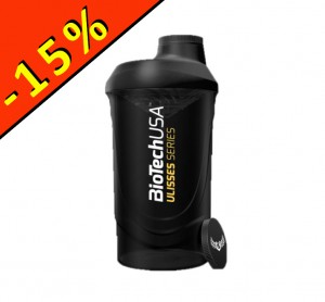 BIOTECHUSA SHAKER WAVE ULISSES SERIES noir 600ml