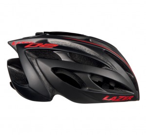 Casque vélo - LAZER O2 DLX - noir rouge + accessoires - ILLIMITsport.com