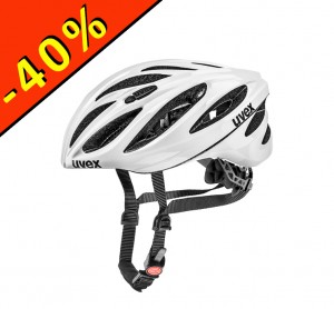 CASQUE UVEX BOSS RACE blanc