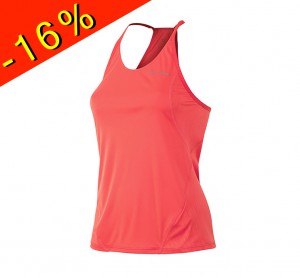 PEARL IZUMI débardeur running femme fly orange corail