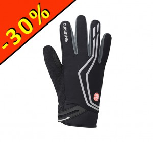 SHIMANO WINDSTOPPER INSOLATED gants homme cyclisme noir
