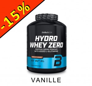 BIOTECHUSA HYDRO WHEY ZERO vanille 1816gr