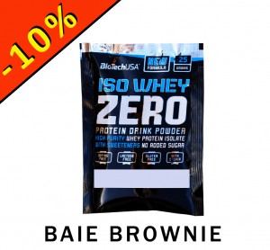 BIOTECHUSA ISO WHEY ZERO baie brownie 25gr