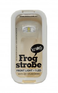 KNOG frog strobe lampe de vélo avant incolore