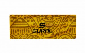 SURAL HEADBAND bandeau élastique coolmax running jaune