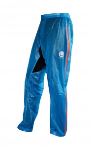 uglow pantalon imperméable ultra léger u-pant bleu zip orange 100% étanche uglow sport