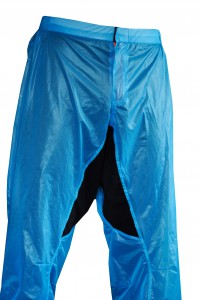 uglow pantalon imperméable ultra léger u-pant bleu zip orange 100% étanche uglow sport