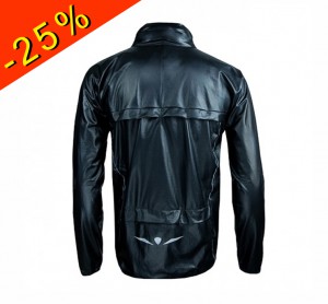 uglow veste imperméable ultra légère u-rain 1.0 noir 100% étanche uglow sport veste running cyclisme