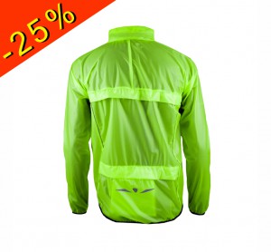 uglow veste imperméable ultra légère u-rain 1.0 jaune 100% étanche uglow sport veste running cyclisme