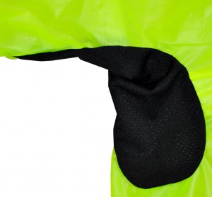 uglow veste imperméable ultra légère u-rain 1.0 jaune 100% étanche uglow sport veste running cyclisme