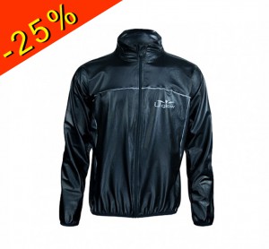 UGLOW veste imperméable ultra légère u-rain 1.0 noir