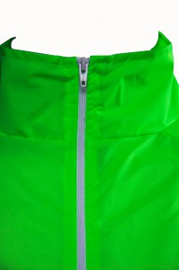 milremo veste coupe vent légère réspirante et déperlante basic vert fluo running cyclisme matière polyamide 