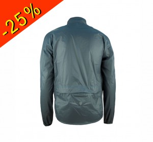 uglow veste coupe vent réspirante déperlante ultra légère u-wind 1.0 gris uglow sport