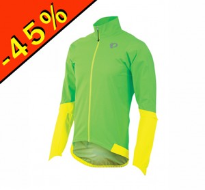 PEARL IZUMI ELITE WXB veste imperméable cyclisme homme vert/jaune 