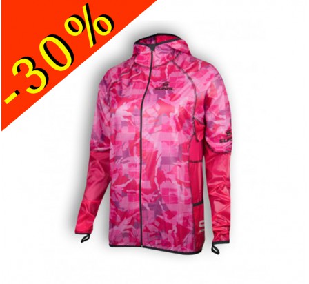 SURAL KILIMANJARO III veste running coupe vent-imperméable rose