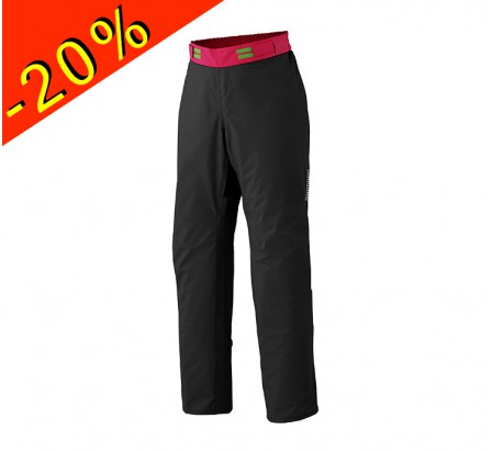 SHIMANO STORM pantalon de pluie imperméable femme noir/rose