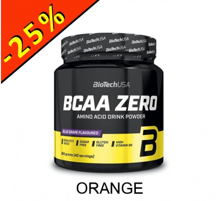 BIOTECHUSA BCAA ZERO orange 360gr