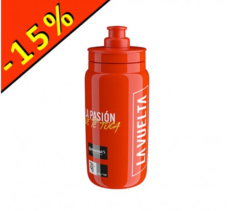 ELITE FLY VUELTA CONTINENTAL ROUGE 2021 bidon 550ml