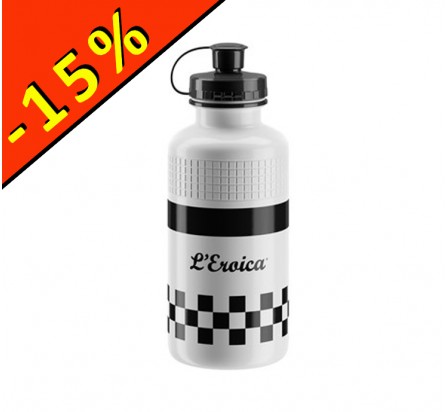 Bidon ELITE VINTAGE EROICA blanc 500ml