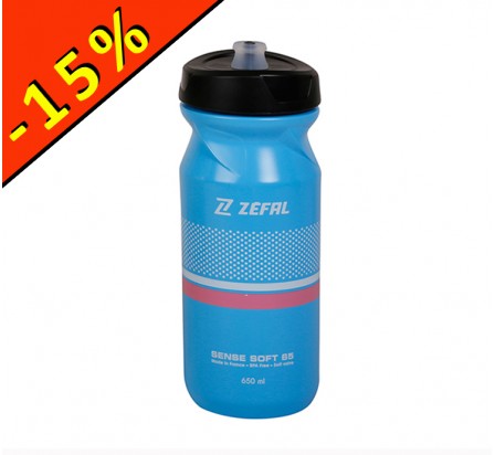 Bidon ZEFAL SENSE SOFT 65 bleu 650ml