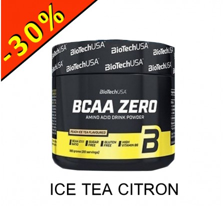 BIOTECHUSA BCAA ZERO ice tea citron 180gr