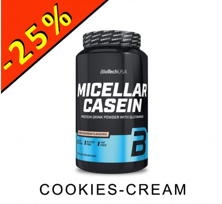 BIOTECHUSA MICELLAR CASEIN cookies cream 908gr