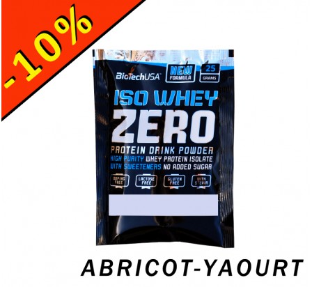 BIOTECHUSA ISO WHEY ZERO yaourt-abricot 25gr