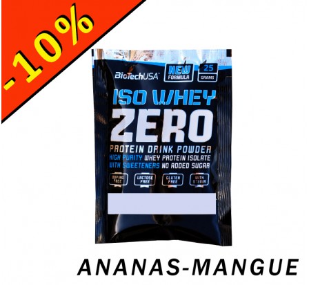 BIOTECHUSA ISO WHEY ZERO ananas-mangue 25gr