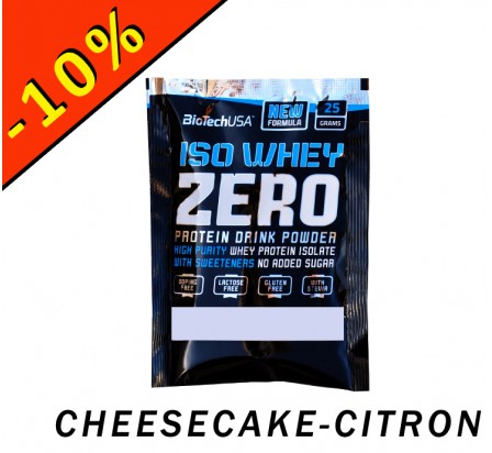 BIOTECHUSA ISO WHEY ZERO lemon-cheesecake 25gr