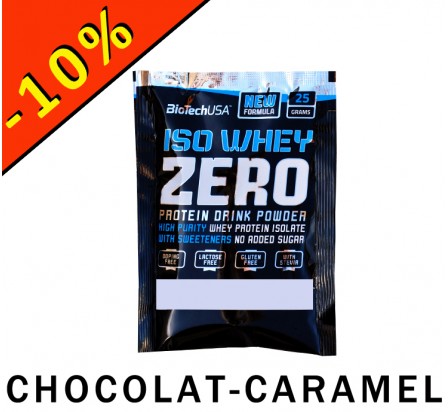 BIOTECHUSA ISO WHEY ZERO chocolat-caramel 25gr