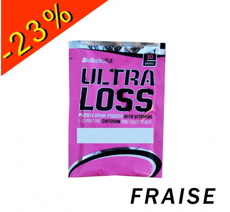 BIOTECHUSA ULTRA LOSS substitut de repas fraise 30gr