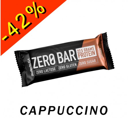 BIOTECHUSA ZERO BAR cappuccino 50gr