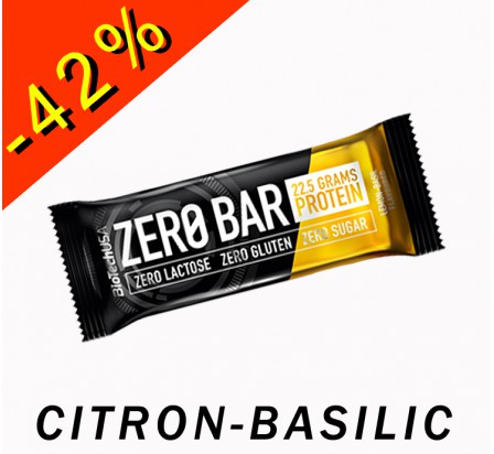 BIOTECHUSA ZERO BAR citron-basilic 50gr