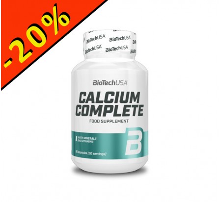 BIOTECHUSA CALCIUM COMPLETE 90 gélules