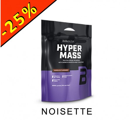 BIOTECHUSA HYPER MASS noisette 1000gr