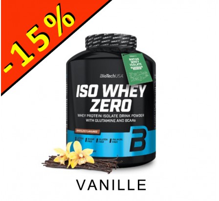 BIOTECHUSA ISO WHEY ZERO vanille 2270gr