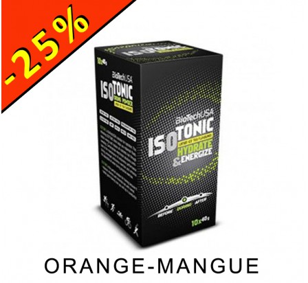 BIOTECHUSA ISOTONIC orange-mangue 400gr