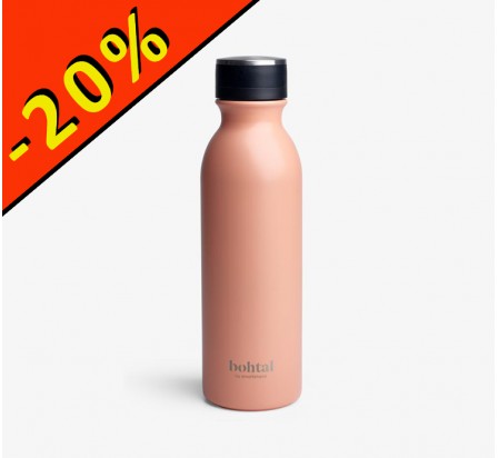 SMARTSHAKE BOHTAL INSULATED FLASK coral pink 600ml