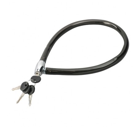 CABLE ANTIVOL de vélo en acier 8x650mm